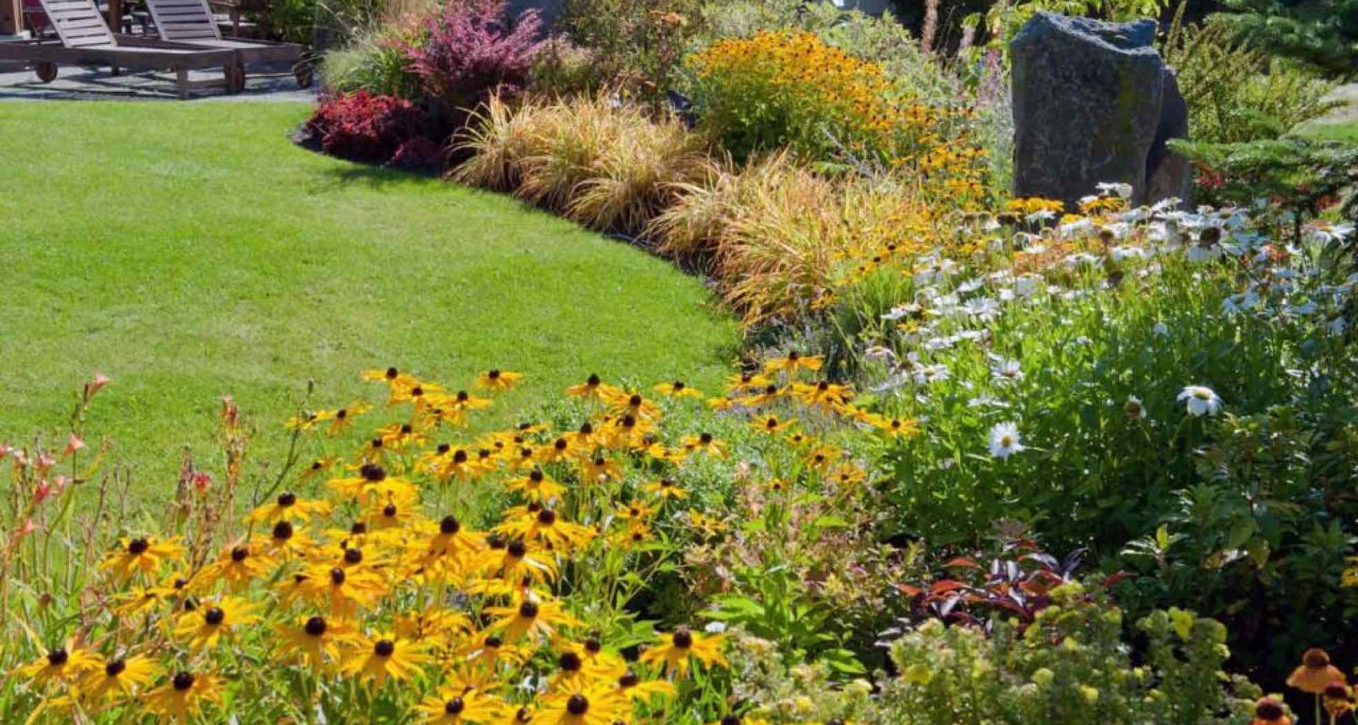 Fitzsimmons flower garden entrance